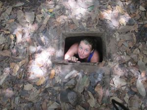In the Cu Chi Tunnels