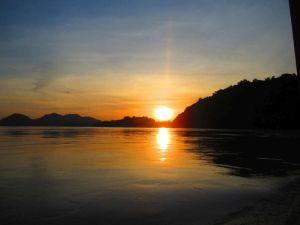 Sunset in Don Det