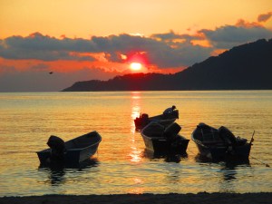 Sunrise in the Perhentian's