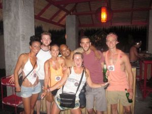 With the Leeds Lads and Mr Paul