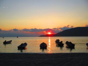 Sunrise at the Perhentians