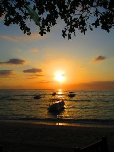 Lembongan sunset