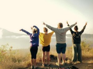 Climbing Mount Batur