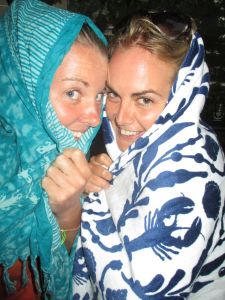prepared for the rain in Sydney