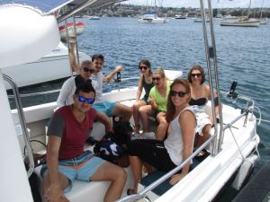 Harbour boat trips with the crew!