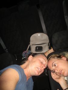 car sleeping blog