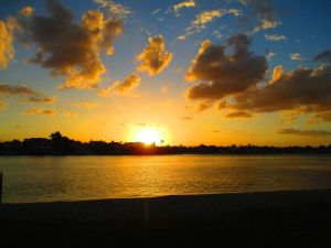 Surfers sunset (post tampon incident)