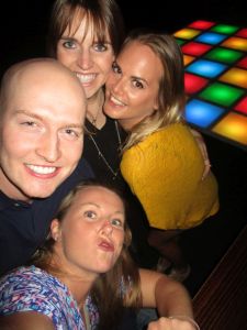 Joanne and Ste showing us the sights (bars) of Melbourne
