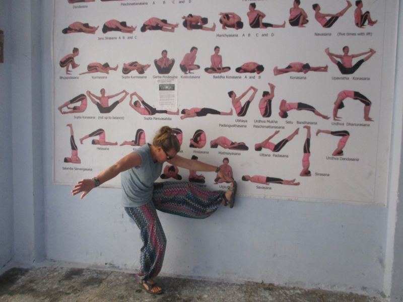 My yoga prowess