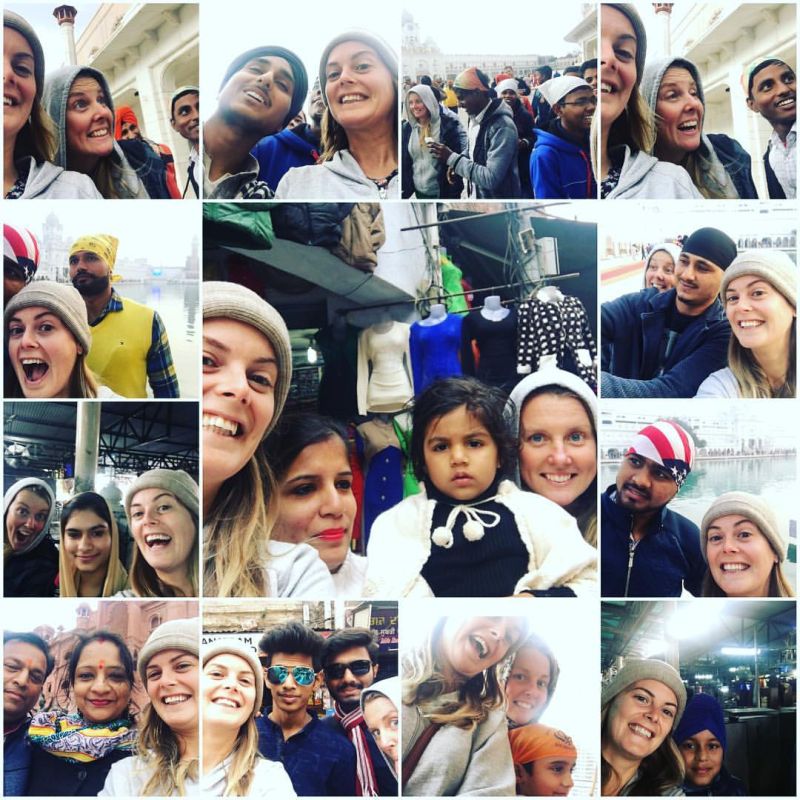 selfie collage