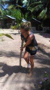 Mastering the bamboo crutch