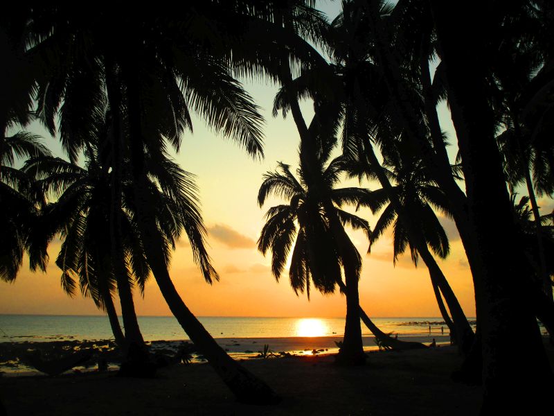 Sunset on Havelock