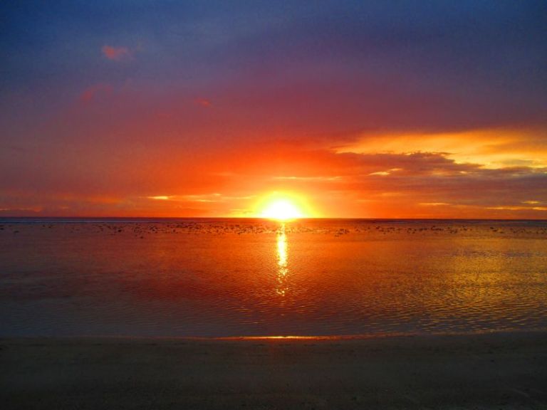 Sunset Rarotonga