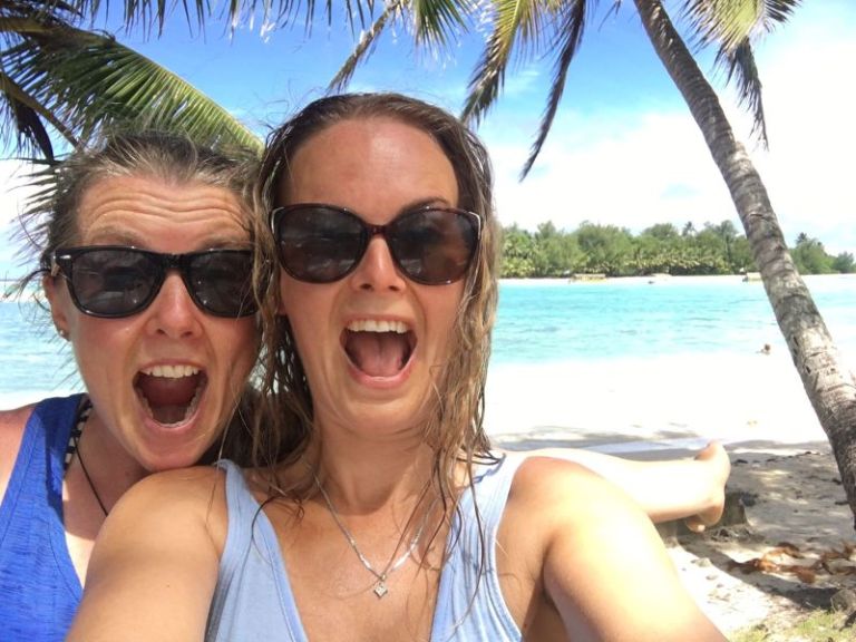 Two Small Mancunians in The Cook Islands