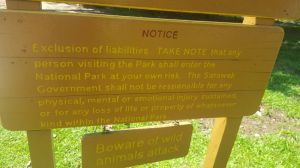 Danger sign