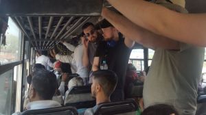 Bus journey to Pushkar