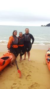 Kayaking in the Abel Tasman